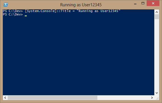 PowerShell Prompt